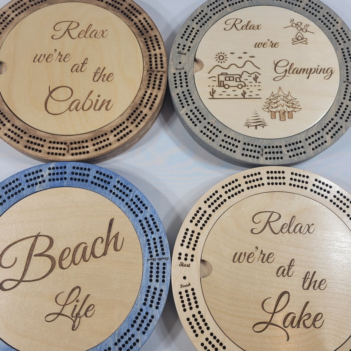 Cribbage Boards - Themed and Customizable