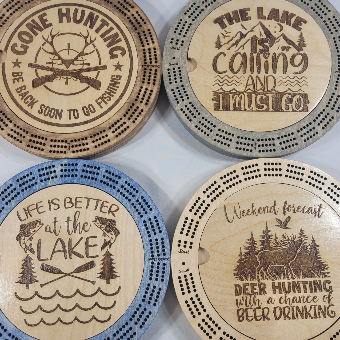 Cribbage Boards - Themed and Customizable