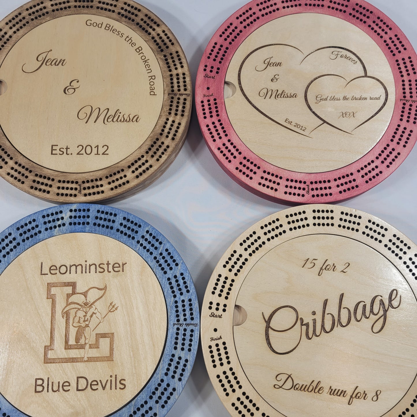 Cribbage Boards - Themed and Customizable