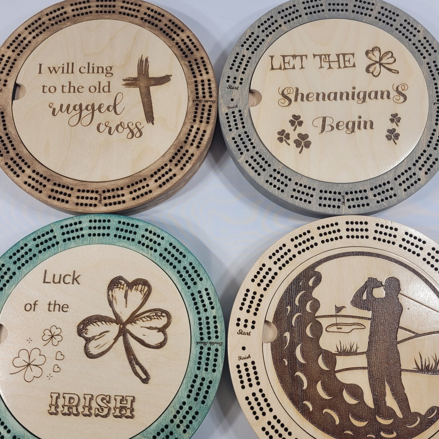 Cribbage Boards - Themed and Customizable