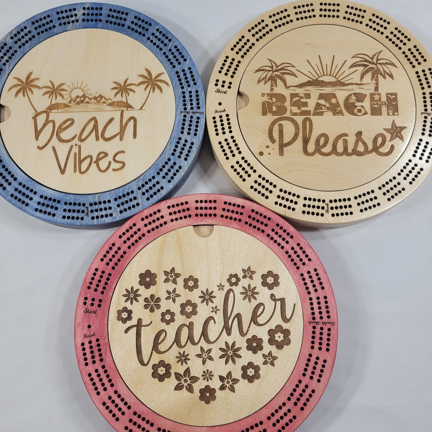 Cribbage Boards - Themed and Customizable