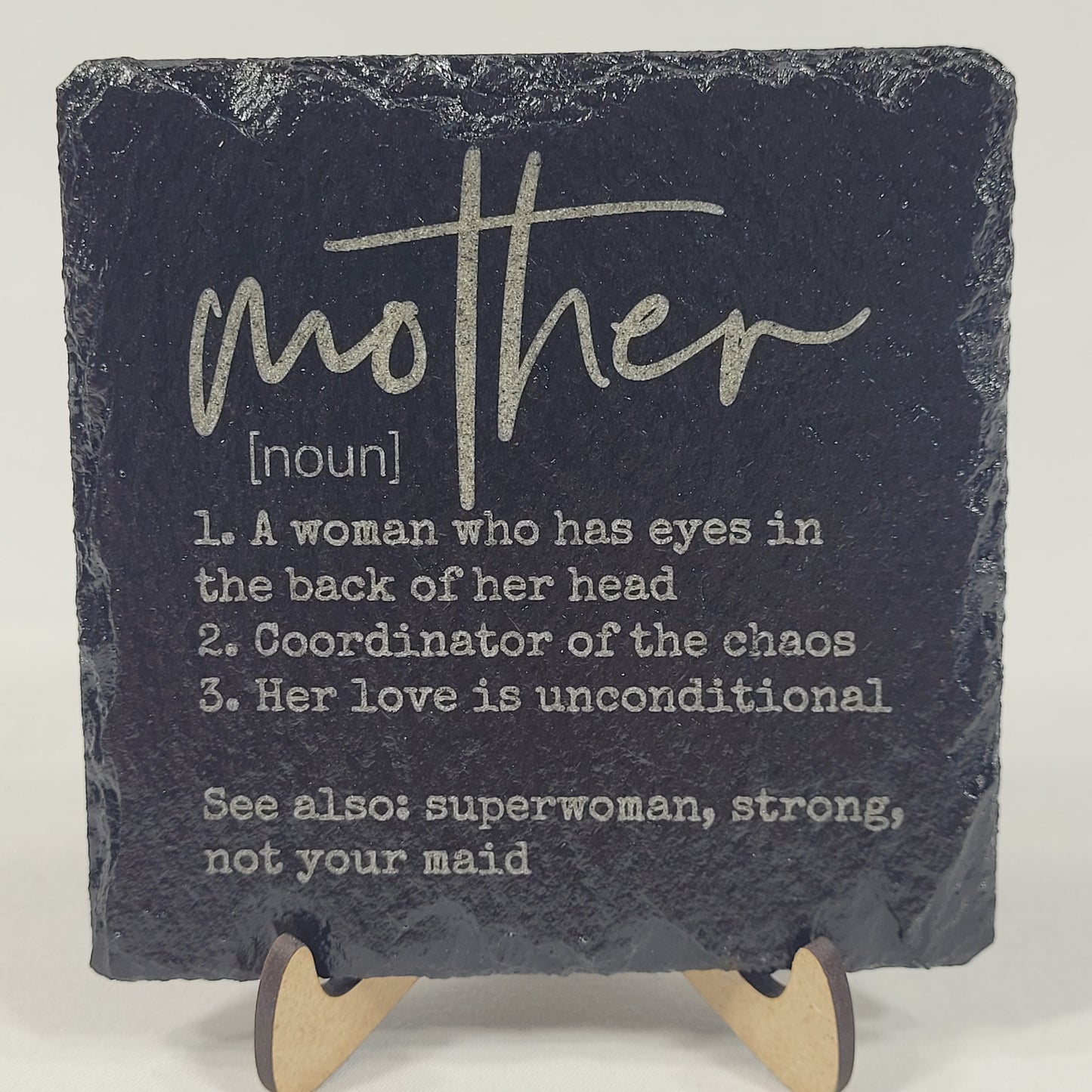 Mother's Slate Coasters