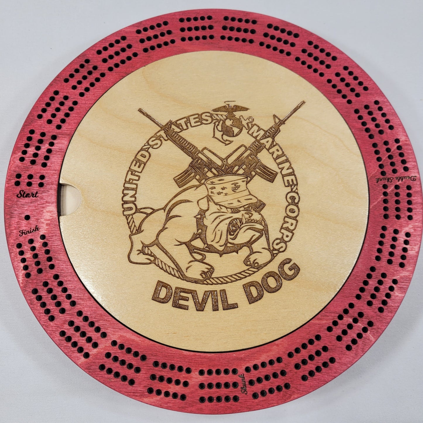 Cribbage Board - Military, Patriotic and Services
