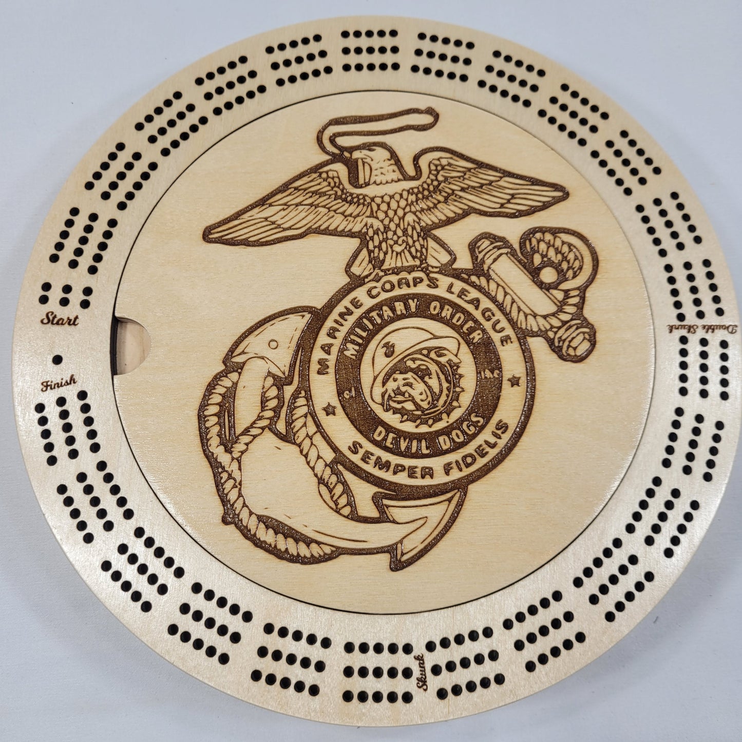 Cribbage Board - Military, Patriotic and Services