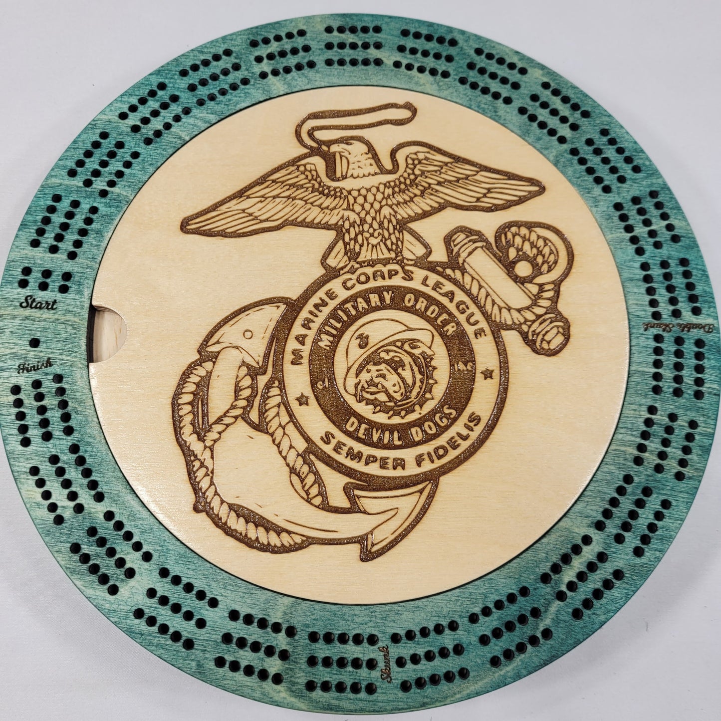 Cribbage Board - Military, Patriotic and Services