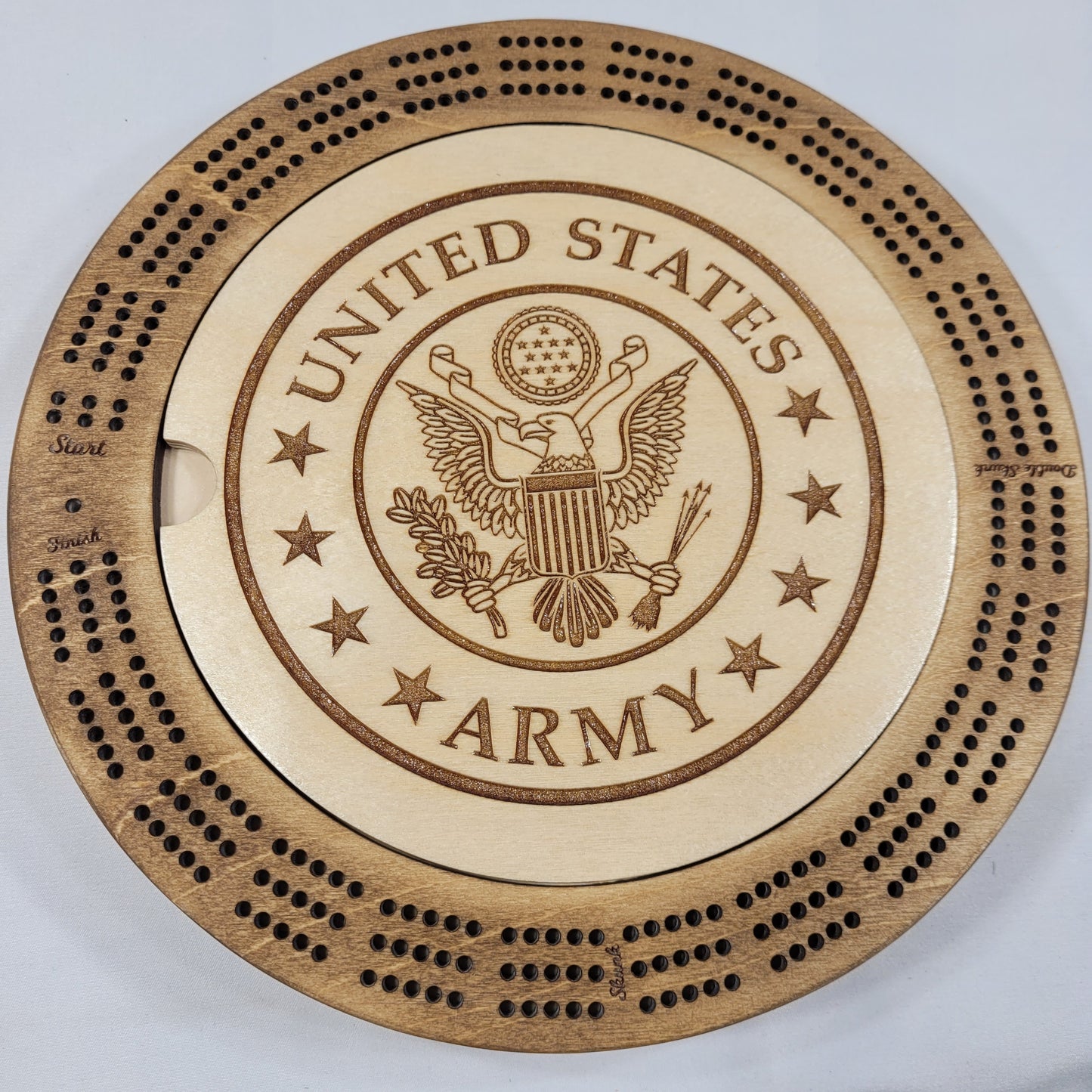 Cribbage Board - Military, Patriotic and Services