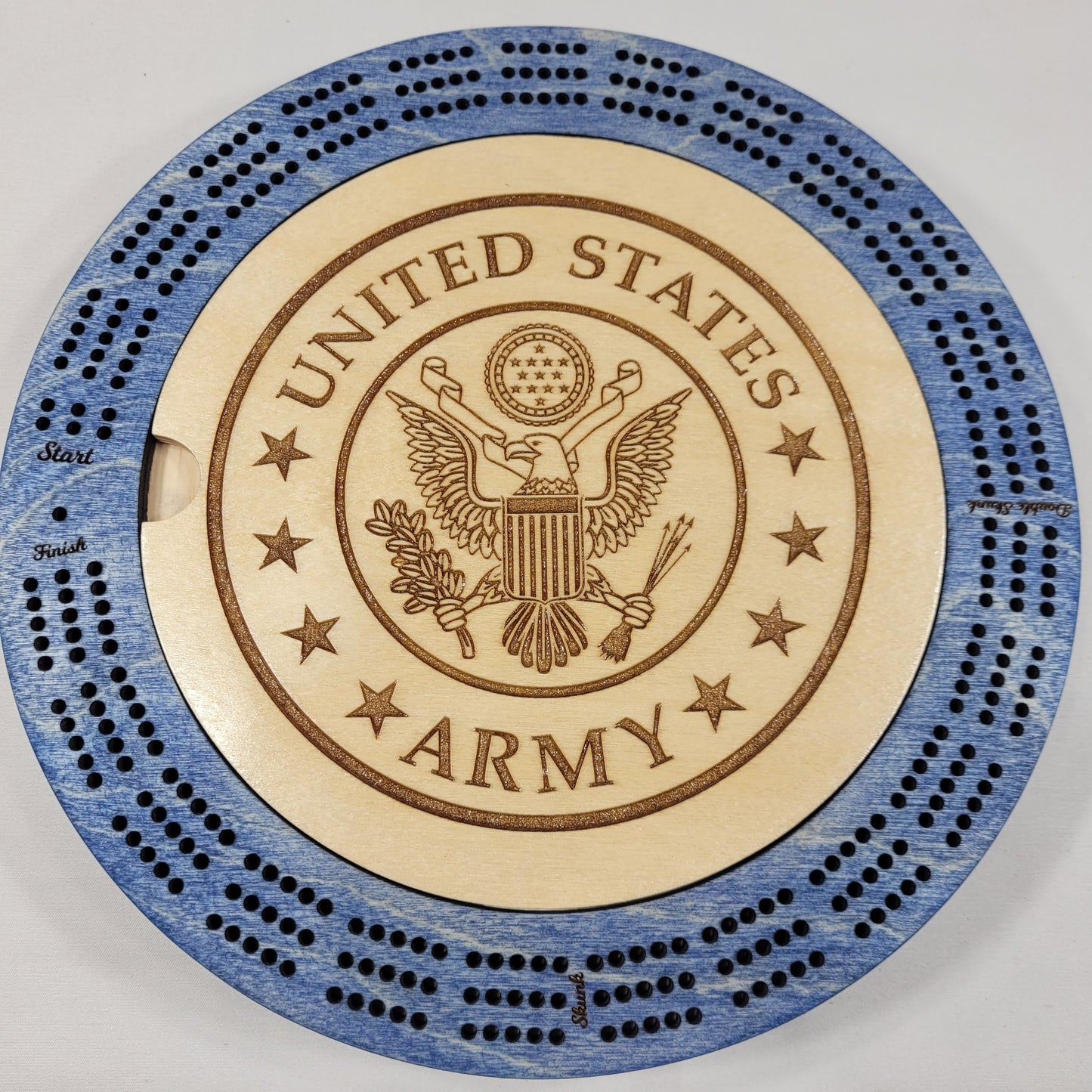 Cribbage Board - Military, Patriotic and Services