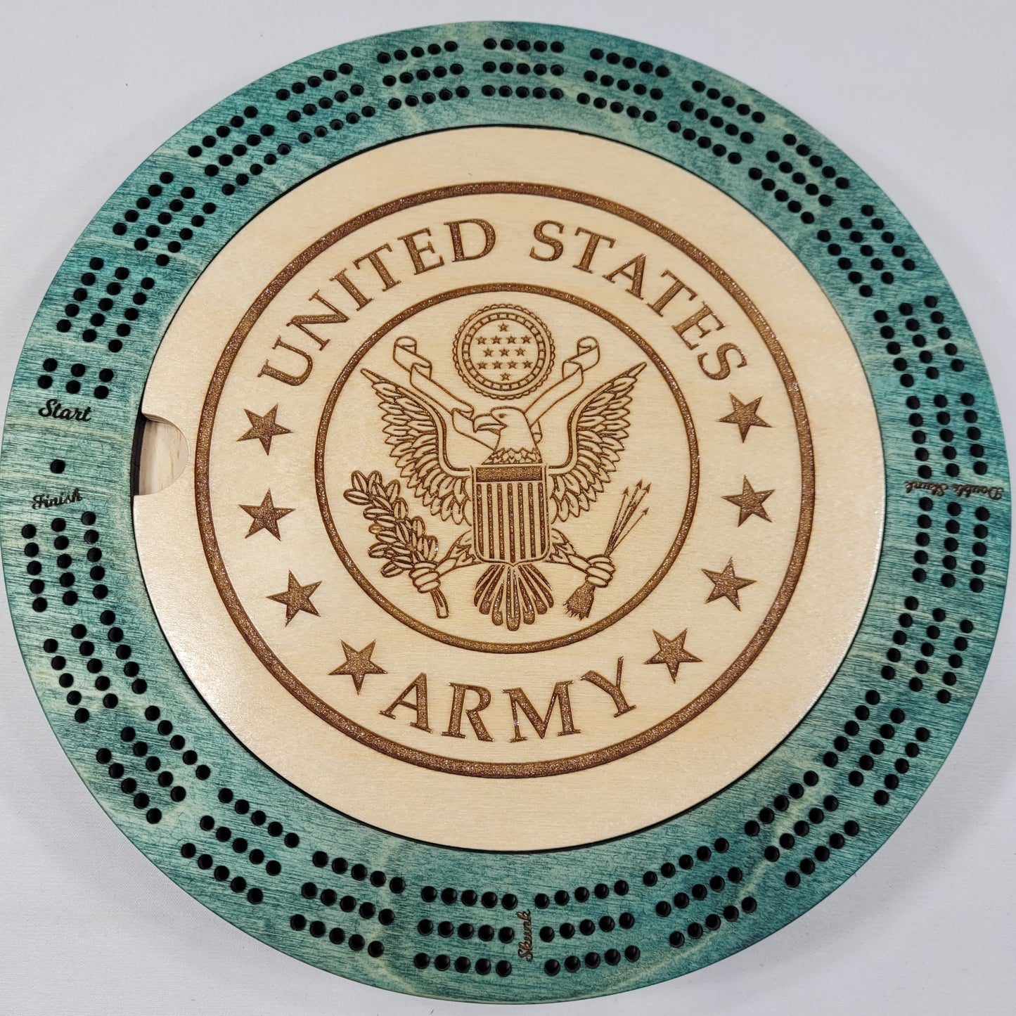 Cribbage Board - Military, Patriotic and Services