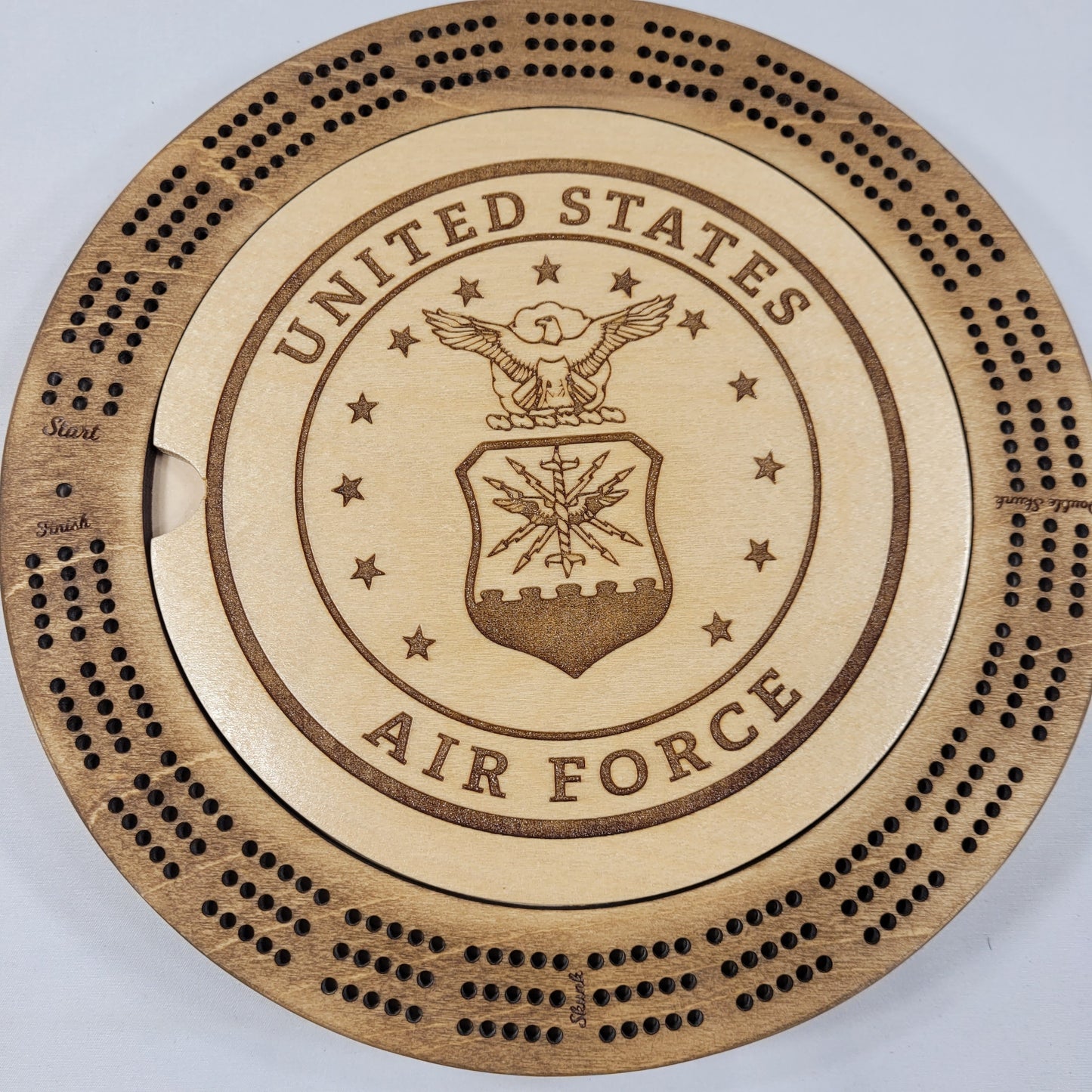 Cribbage Board - Military, Patriotic and Services