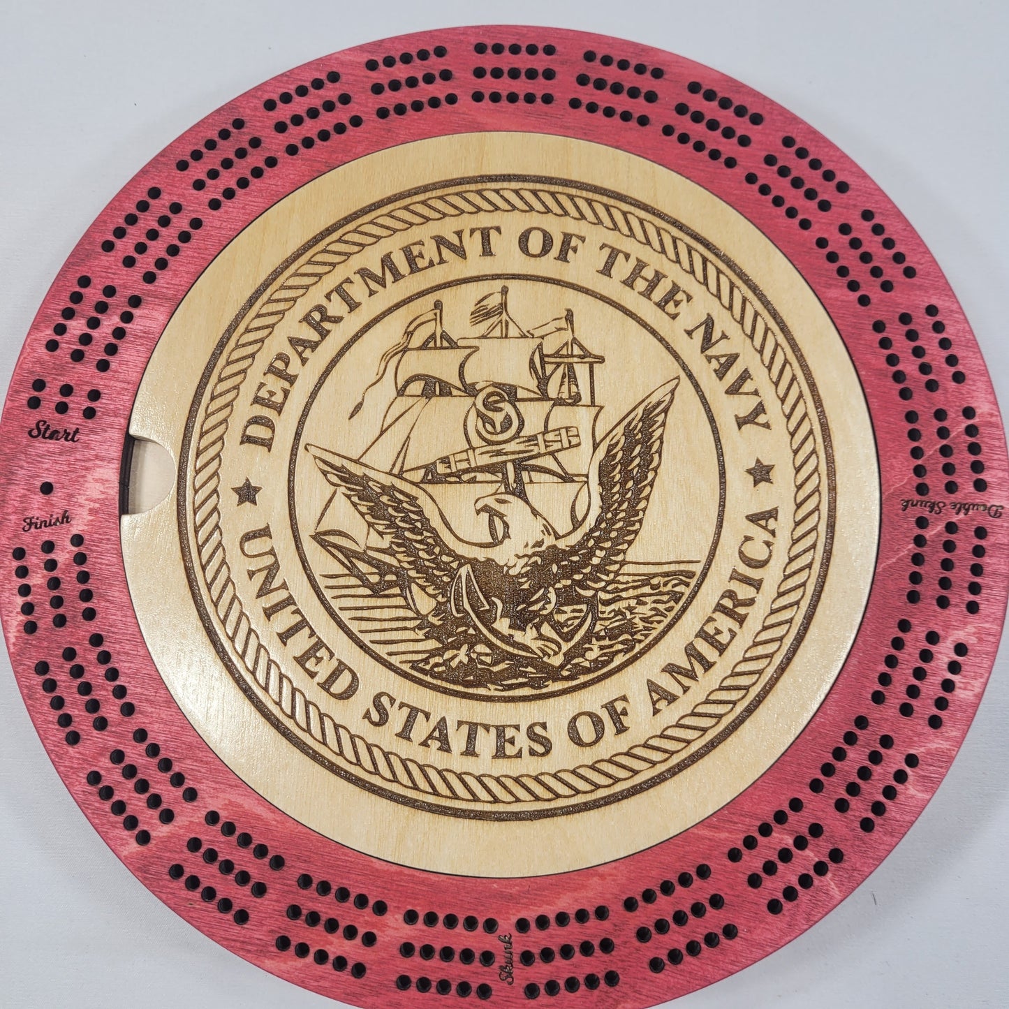 Cribbage Board - Military, Patriotic and Services