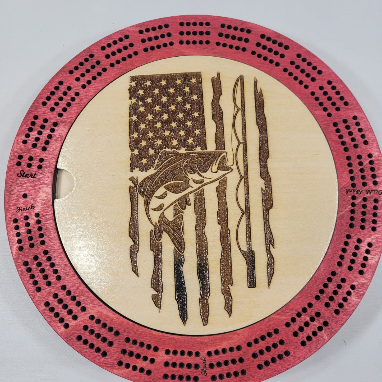 Cribbage Board - Military, Patriotic and Services