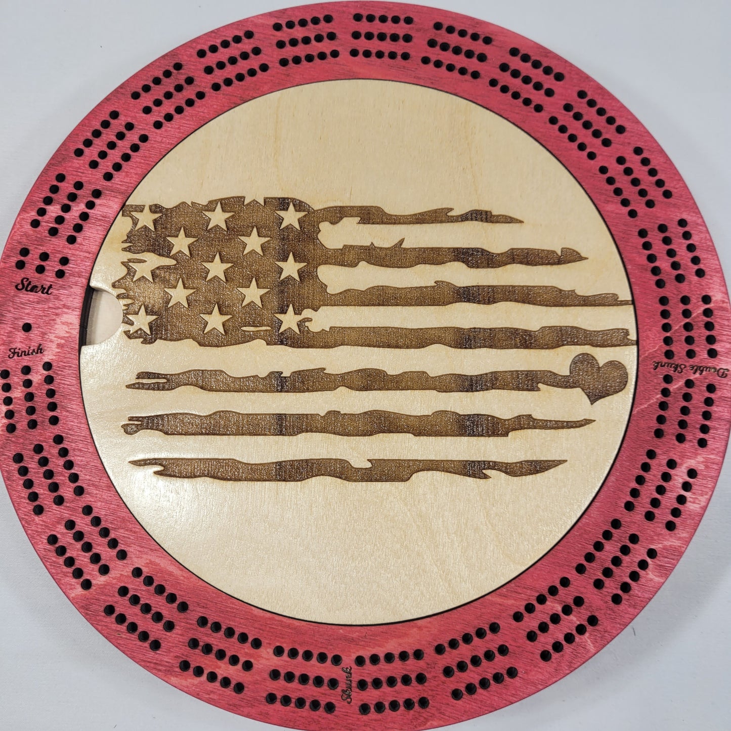Cribbage Board - Military, Patriotic and Services