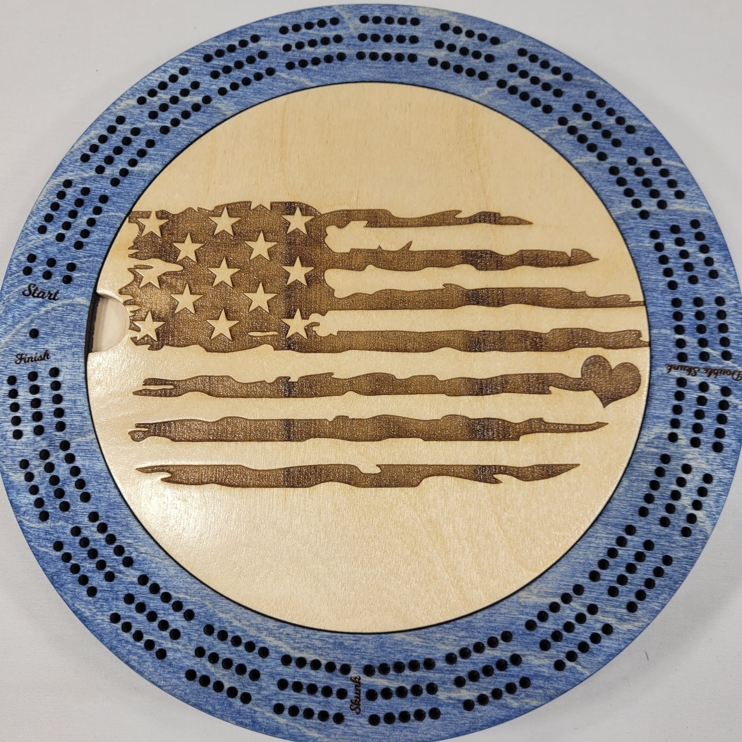 Cribbage Board - Military, Patriotic and Services