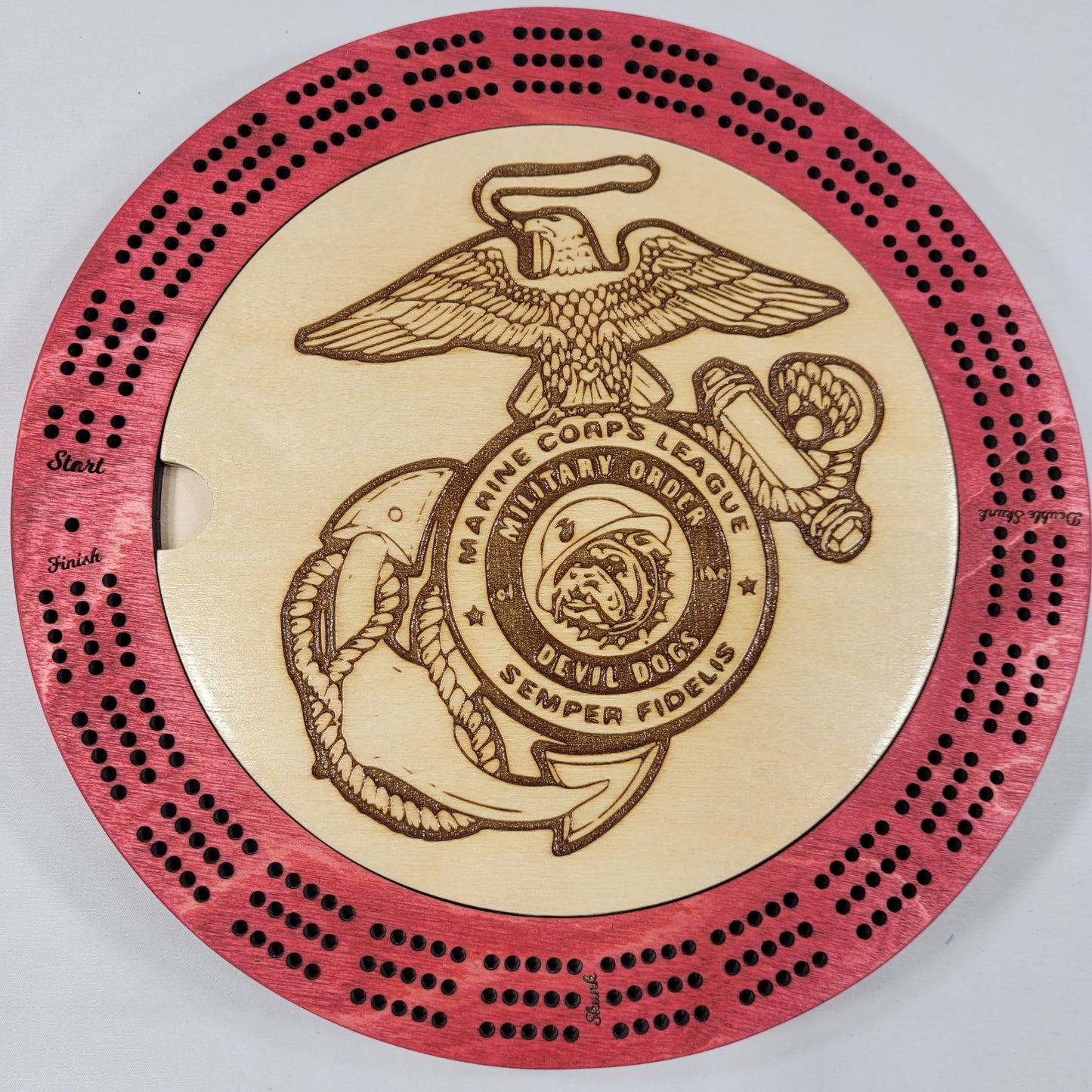 Cribbage Board - Military, Patriotic and Services