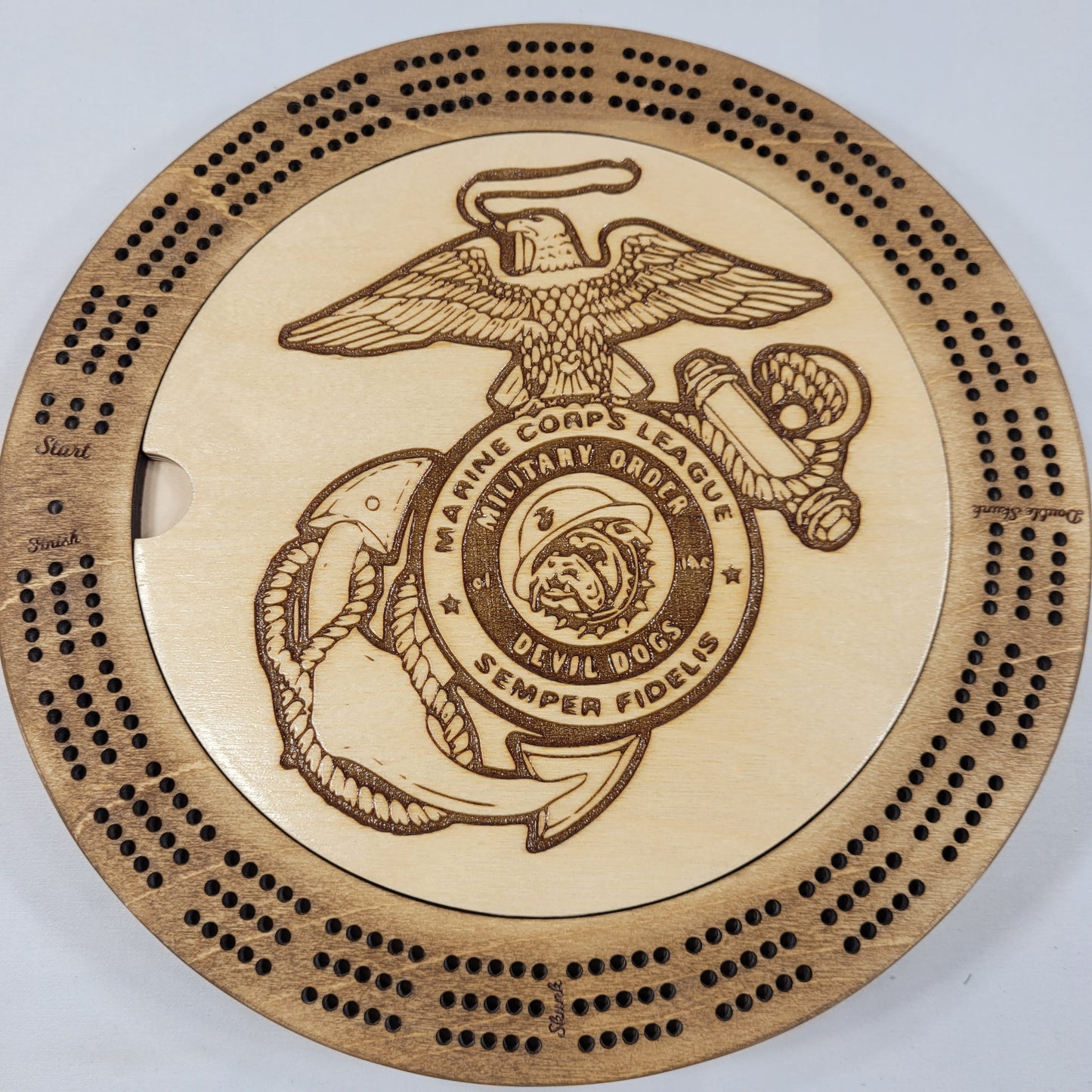 Cribbage Board - Military, Patriotic and Services