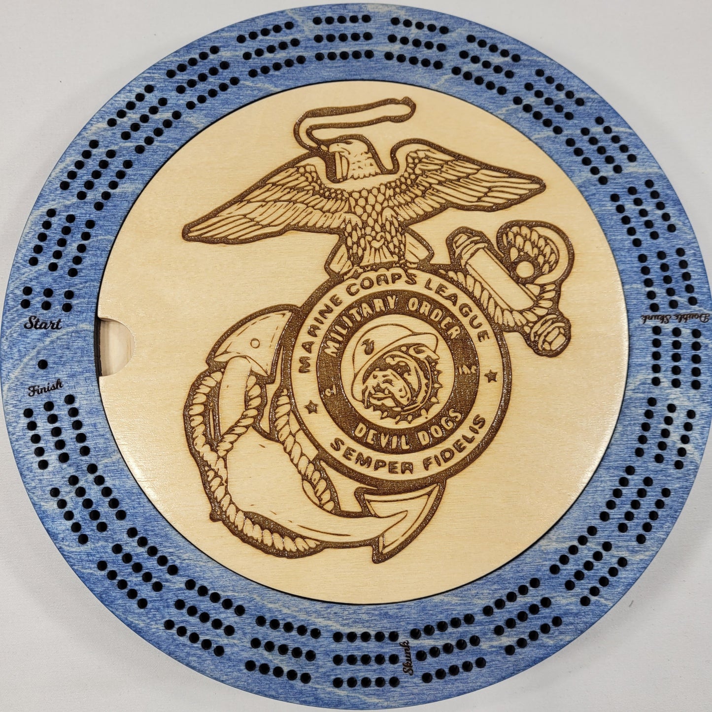 Cribbage Board - Military, Patriotic and Services