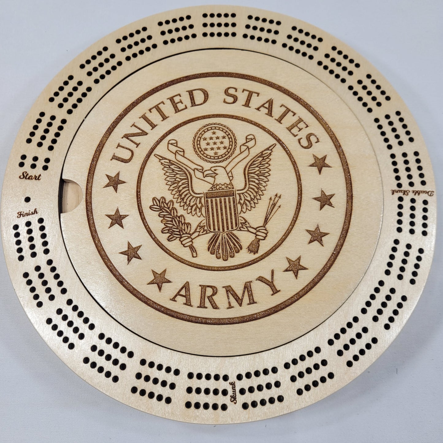 Cribbage Board - Military, Patriotic and Services