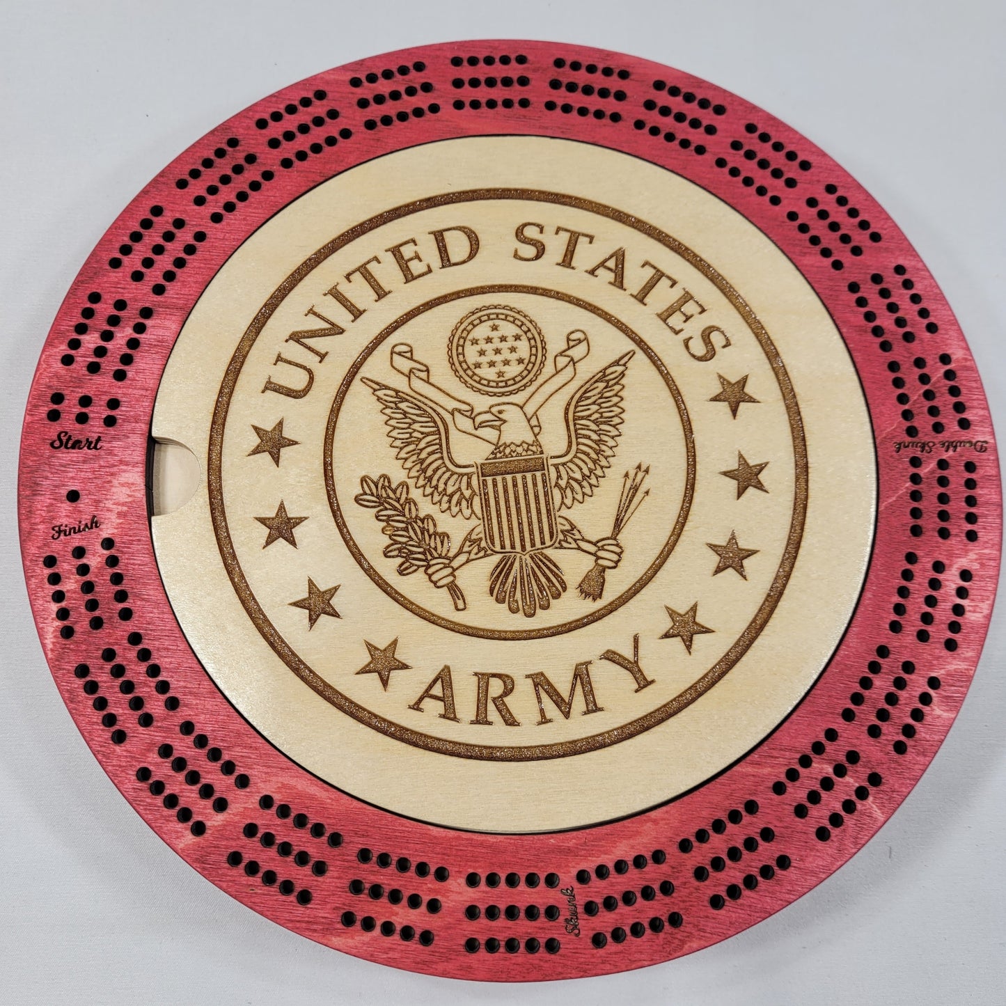 Cribbage Board - Military, Patriotic and Services