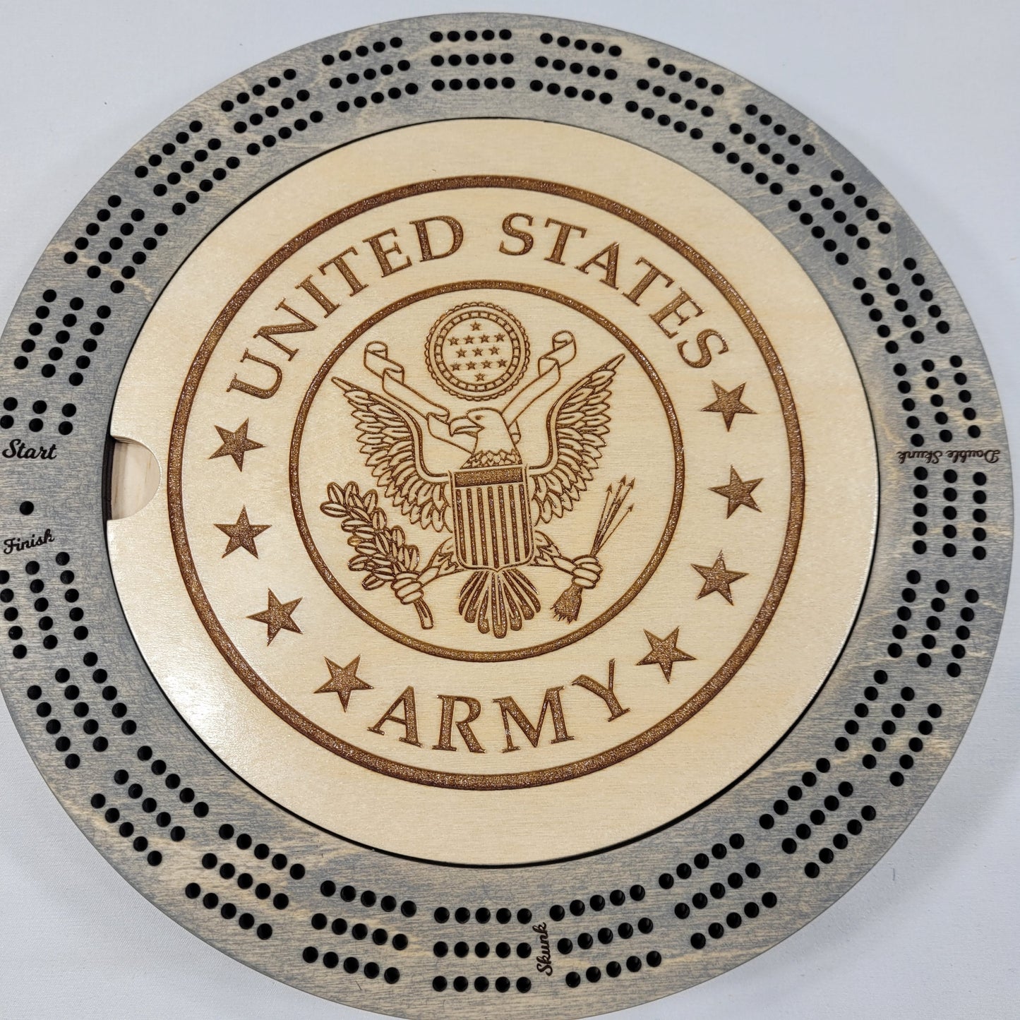 Cribbage Board - Military, Patriotic and Services