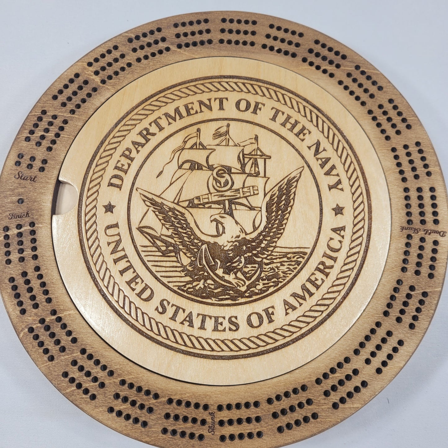 Cribbage Board - Military, Patriotic and Services