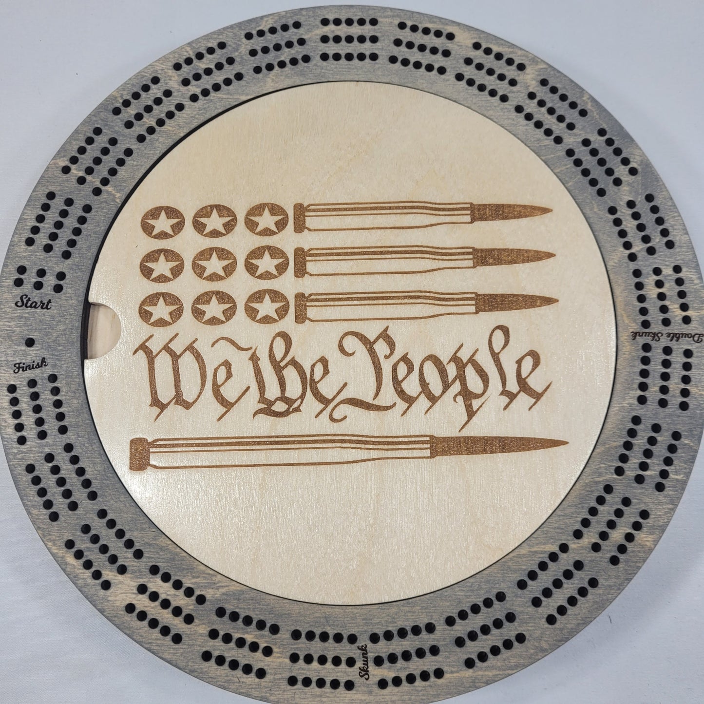 Cribbage Board - Military, Patriotic and Services