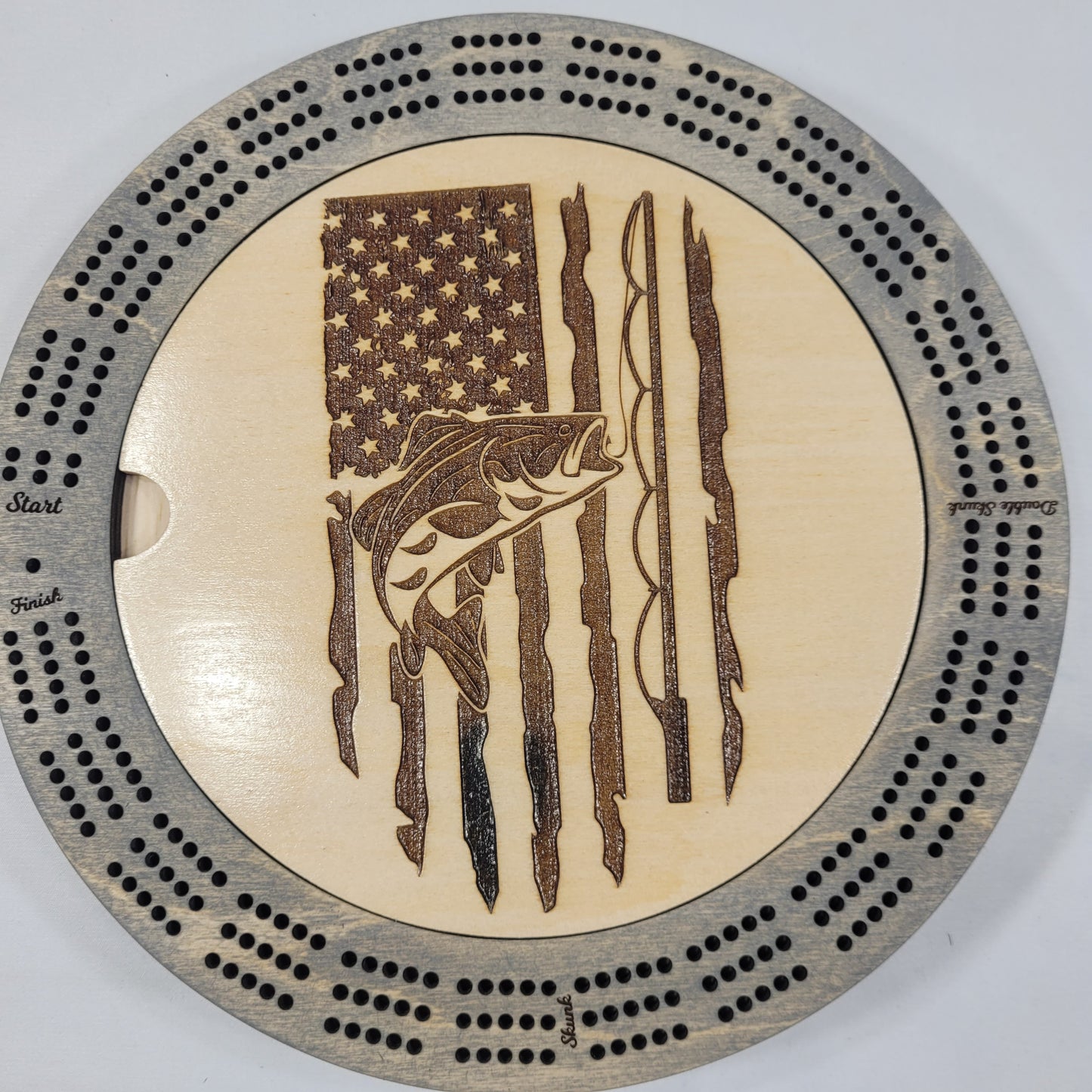 Cribbage Board - Military, Patriotic and Services