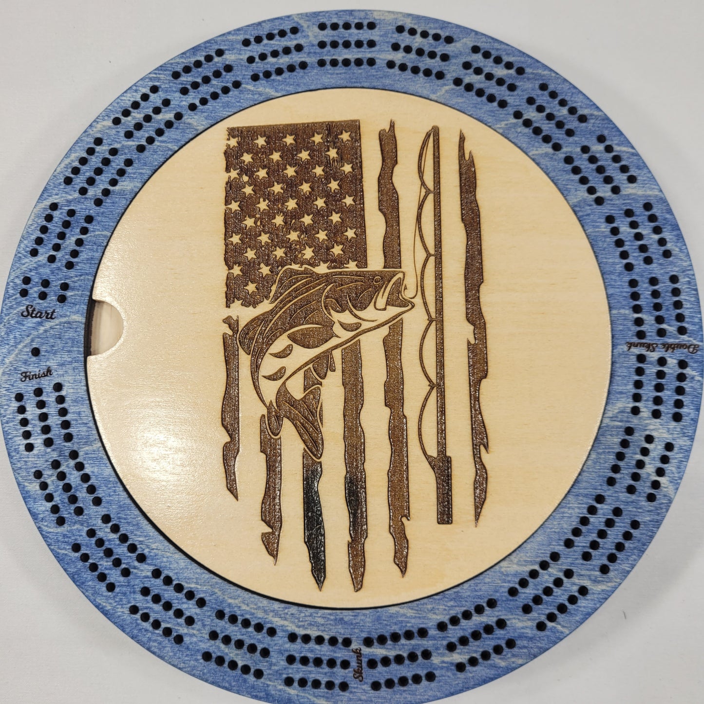 Cribbage Board - Military, Patriotic and Services