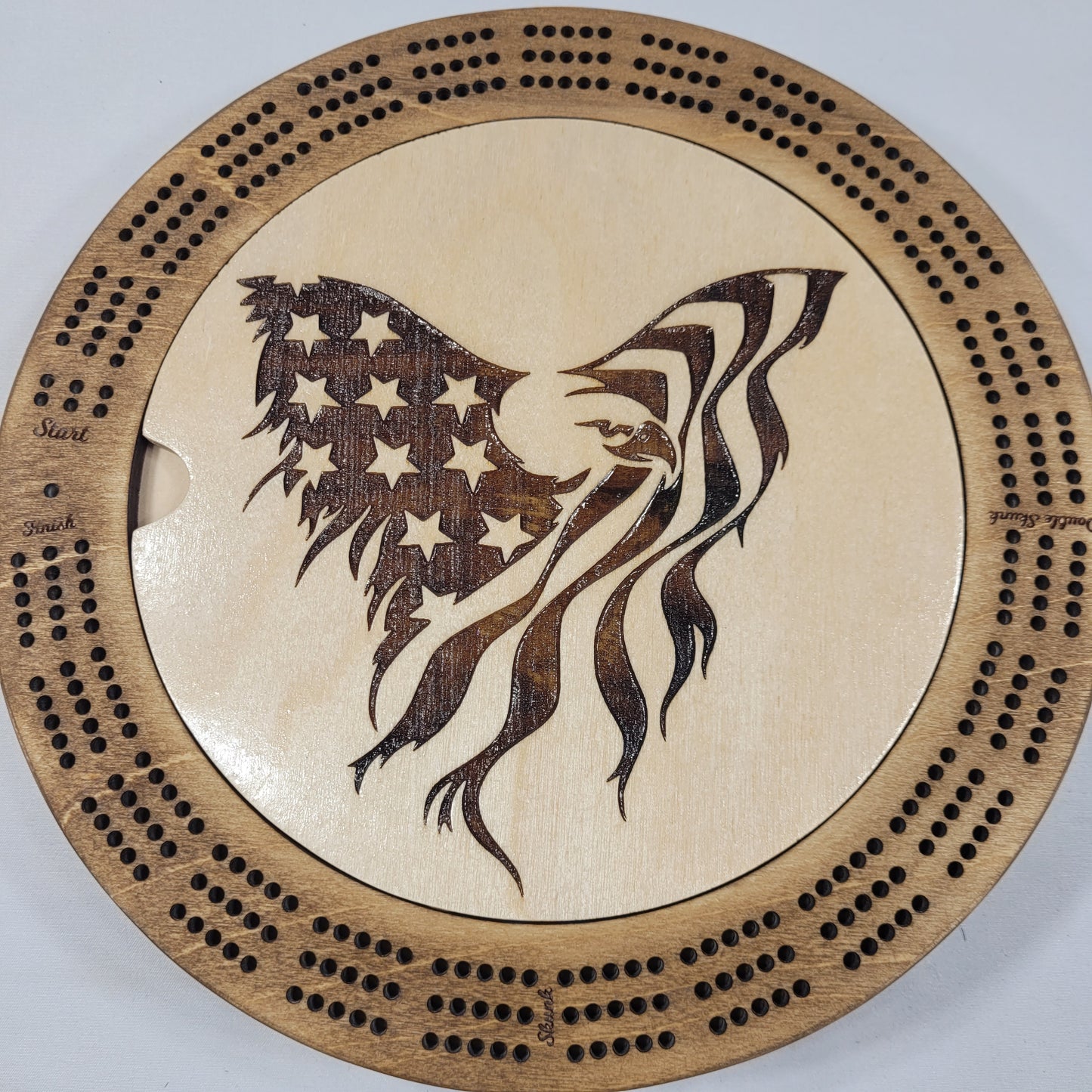 Cribbage Board - Military, Patriotic and Services