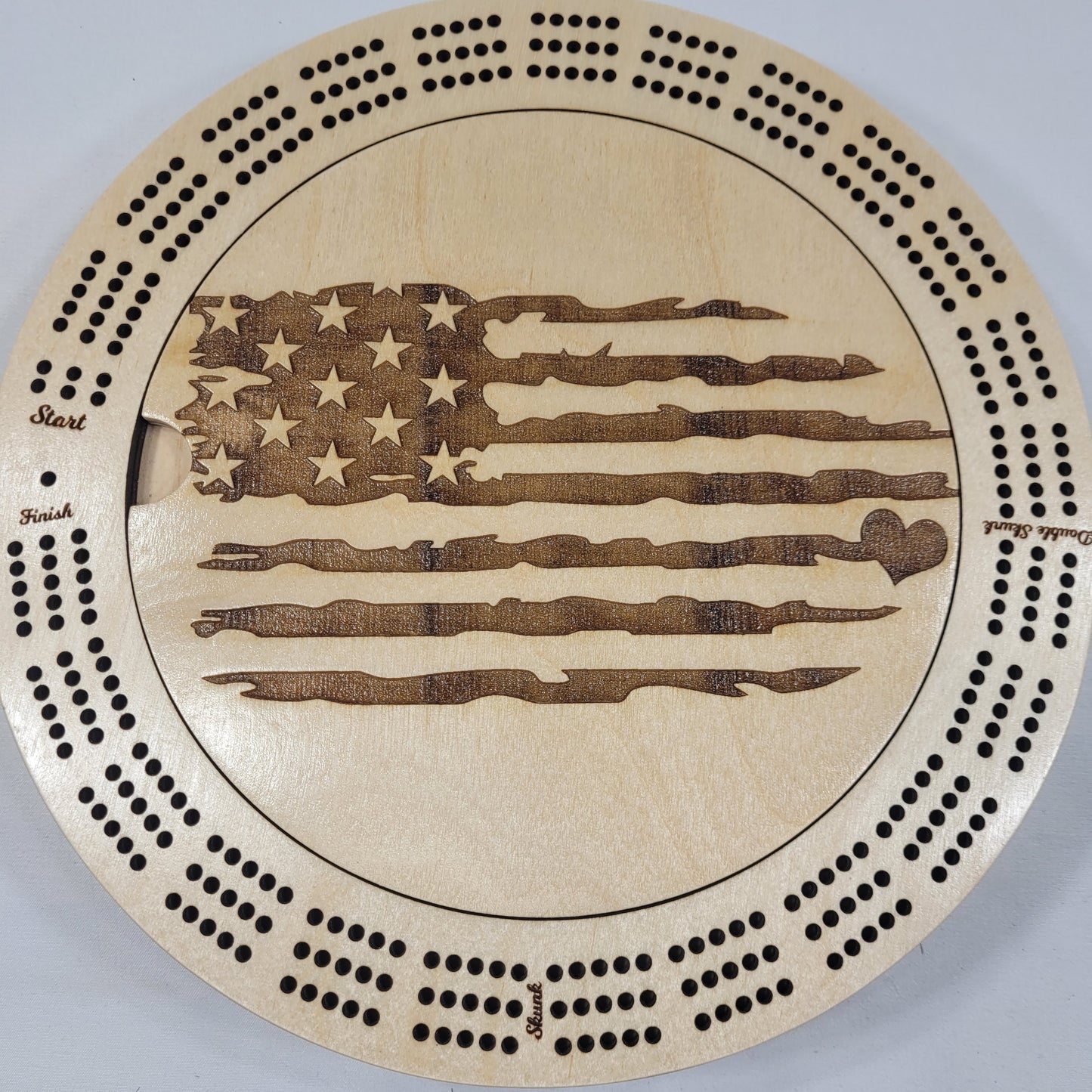 Cribbage Board - Military, Patriotic and Services