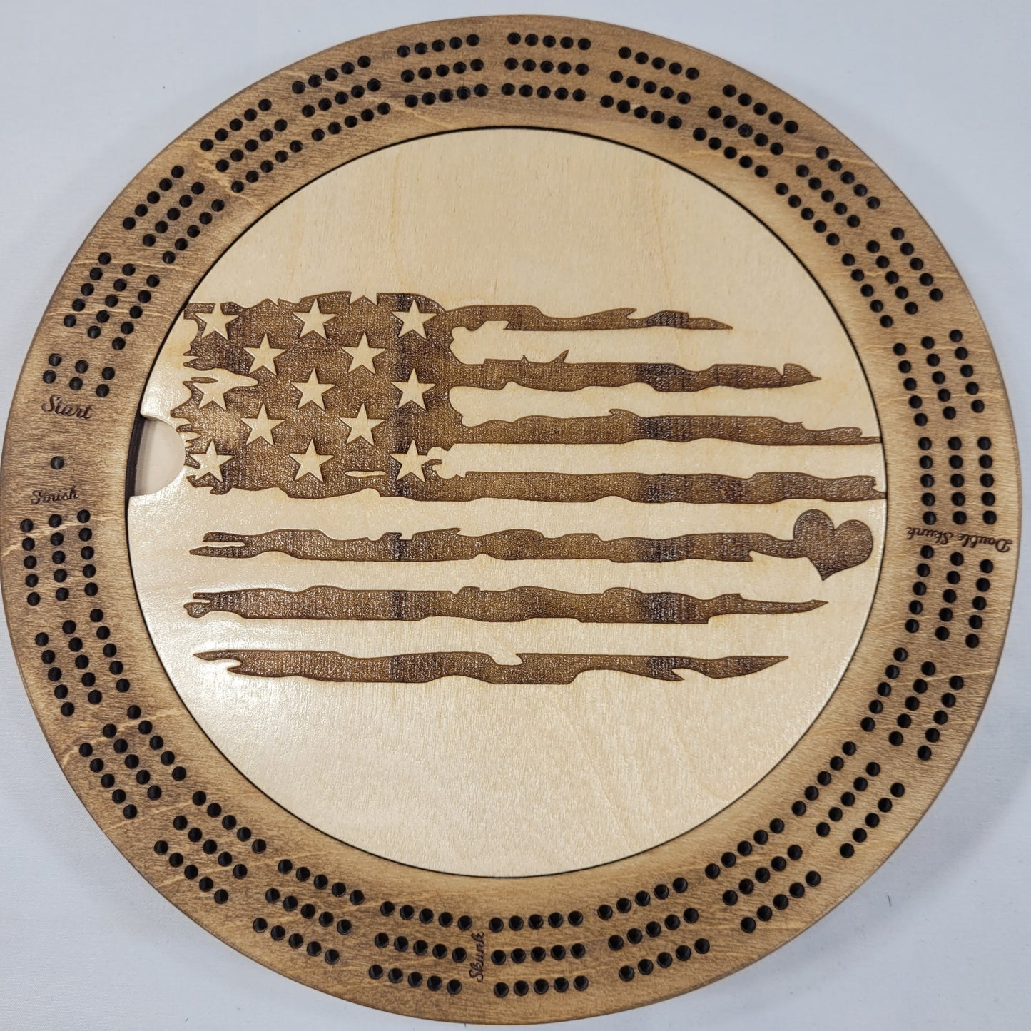 Cribbage Board - Military, Patriotic and Services