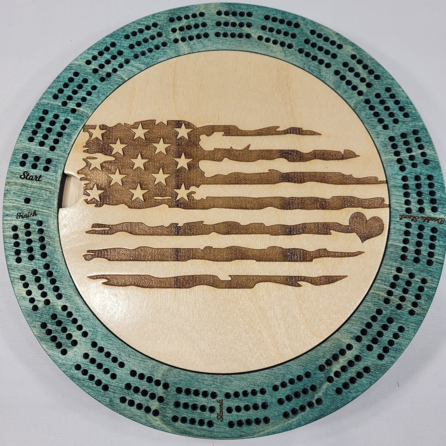 Cribbage Board - Military, Patriotic and Services